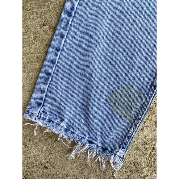 Vintage 90’s LL Bean Distressed Stained Jeans - Picture 6 of 16